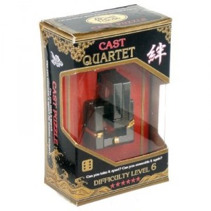 Gbc Juratoys - J01229 - Jeu de Société - Casse-tête - Hanayama Quartet