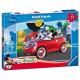 Ravensburger Disney Mickey Mouse Club House - Puzzle de Sol Géant de 24 Pièces