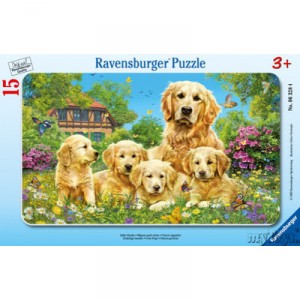 Ravensburger Mignon petit chien puzzle cadre 15p