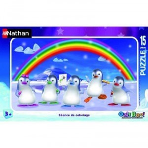 Ravensburger Nathan - 86029 - Puzzle - Cadre 15 Pièces - Séance coloriage