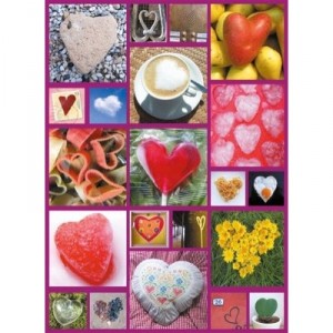 Puzzle 1000 Teile Coeurs 19184 von Ravensburger
