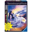 Puzzle 1000 Teile Licorne à la plage (Neon/Starline) 16119 von Ravensburger