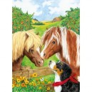 Ravensburger Puzzle 100 pièces Pony Peppermint : Un nouvel ami
