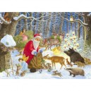 Puzzle 100 Teile Noel dans foret 10780 von Ravensburger (Ravensburger)
