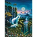 Puzzle 200 Teile Les licornes (Série fluorescente) 13903 von Ravensburger