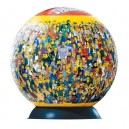 Puzzle Puzzleball Famille Simpsons (ballon puzzle 240 pièces) Ravensburger (Ravensburger)