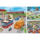 Ravensburger Puzzle (Set), en avant toute , 3 x 49 pièces