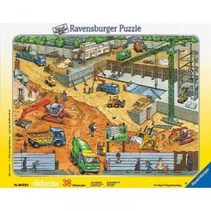 Ravensburger - 06678 - Puzzle 38 Pièces BTP Construction (Import Allemagne)