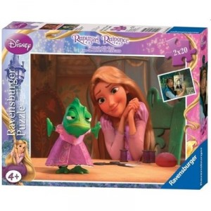 Ravensburger - 08981 - Puzzle Classique - Raiponce - 2X20 Pièces