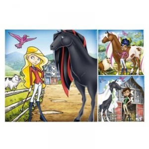 Ravensburger - 09231 - Puzzle enfant - Sarah,Marie and Rosa - 3x49 Pièces