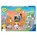 Ravensburger - 09295 - Puzzle - La petite princesse au château - 3x49 pièces (Import Allemagne)