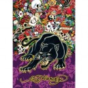 Ravensburger - 1000 pièces - Ed Hardy : Panthère noire (Ravensburger)