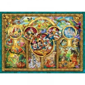 Ravensburger - 1000 pièces - monde magique Disney médaillon (Ravensburger)
