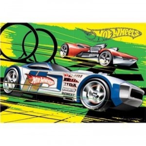 Ravensburger - 10844 - Puzzle Classique - Hot Weels en Route - 100 Pièces - XXL