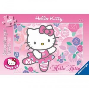 Ravensburger - 10894 - Puzzle Kids - Dear Hello Kitty - 100 Rooms