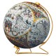 Ravensburger - 11131 - Puzzle - Mappemonde historique avec support