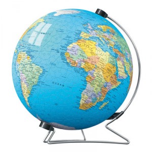 Ravensburger - 11297 - Puzzle - World Map English - 960 Rooms