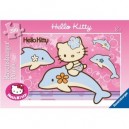 Ravensburger - 12631 - Puzzle Enfant - Hello Kitty en Chemin - 200 Pièces