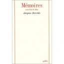 Memoires Pour Paul De Man - Jacques Derrida