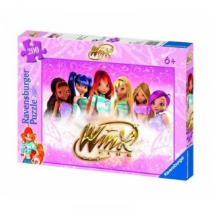 Ravensburger - 12798 - Puzzle Child - Winx - 200 Rooms