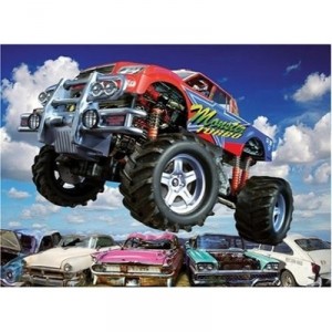 Ravensburger - 13006 - Puzzle Enfant - Monster Truck - 300 Pièces