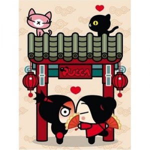 Ravensburger - 14535 - Puzzle - 500 Pieces Pucca loves Garu