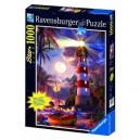 Ravensburger - 16060 - Puzzle - 1000 Pièces Star Line Phare côtier, Lassen