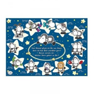 Ravensburger - 16068 - Puzzle - Sheepworld : Les étoiles - 1000 pièces (Import Allemagne)