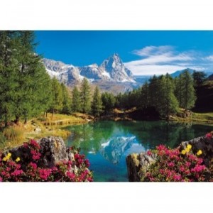 Ravensburger - 16341 - Puzzle - Vue sur Mont Cervin - 1500 Pièces