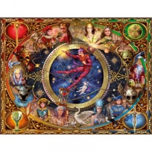 Ravensburger - 16614 - Puzzle - Tarot - 2000 Rooms