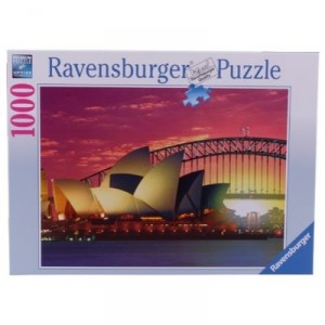 Ravensburger - 19211 - Puzzle - Sydney, opéra et pont - 1000 pièces (Import Allemagne)