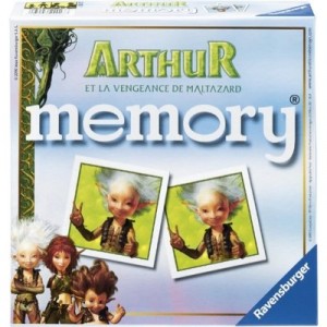 Ravensburger - 22013 - Jeu Educatif Premier Age - Grand memory® - Arthur et La Vengeance de Maltazard