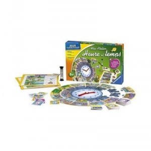 Ravensburger - 24246 - Jeu Educatif - Mon atelier Heure et Temps