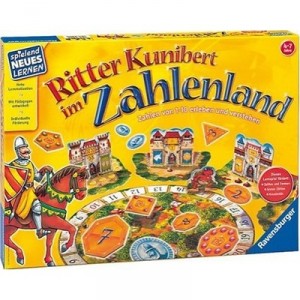 Ravensburger - 25020 - Jeu - Le chevalier aux pays des chiffres - Langue : allemand (Import Allemagn...