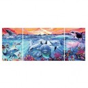 Ravensburger 28954 - Peinture au Numéro Eau "Farbenfrohe Unterwasserwelt, Malen nach Zahlen" - 100 x...