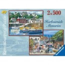 Ravensburger - 2 puzzles - 500 Pièces - Harbourside Memories (Import Grande Bretagne)