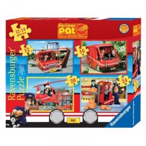 Ravensburger - 4 puzzles dans une boîte Postman Pat Special Delivery (Import Grande Bretagne)