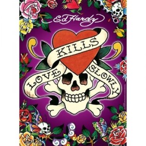 Ravensburger - 500 pièces - Ed Hardy : Love kills slowly (Ravensburger)
