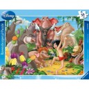 Ravensburger - 6398 - Puzzle Enfant - Livre de La Jungle - Mowgli et Baloo - 30-48 Pièces