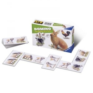 Ravensburger - Jeux éducatifs premier âge - Domino Animaux