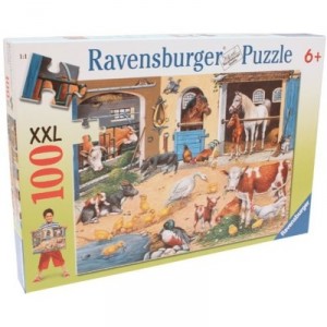 Ravensburger - Puzzle XXL 100 pieces - Farmyard