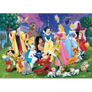 Ravensburger - Puzzle 125 pièces XXL - Le monde magique de Disney