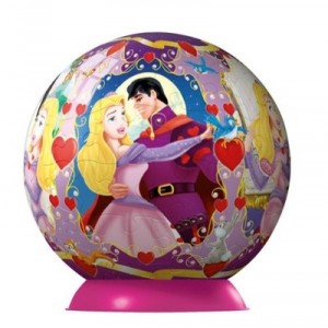 Ravensburger - Puzzle ball - 96 pièces - princesse prince (Ravensburger)