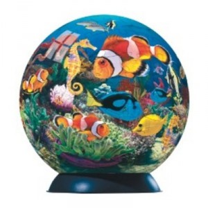 RAVENSBURGER - puzzleball Monde sous-marin multicolore - 108 pièces