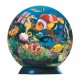 RAVENSBURGER - puzzleball Monde sous-marin multicolore - 108 pièces