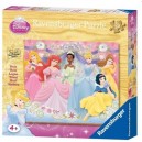 RAVENSBURGER Puzzle en bois Disney Princess "Soirée de bal", 30 pièces