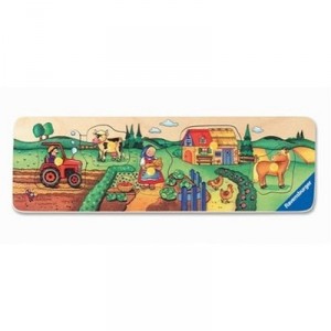 RAVENSBURGER Puzzle My first wooden farm 5 rooms