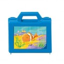 RAVENSBURGER - Puzzle en cubes "Petits animaux de la mer", 12 pièces