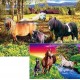 Ravensburger - Puzzle enfant - Le Monde Des Chevaux - 2X20 Pièces