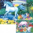 Ravensburger - Puzzle enfant - Le Monde Enchanté - 2X20 Pièces